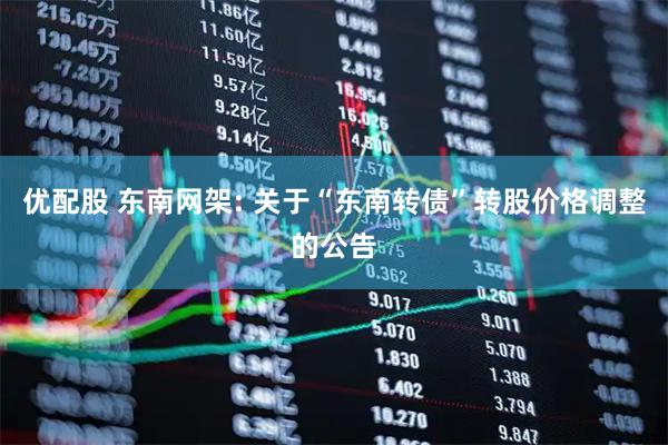 优配股 东南网架: 关于“东南转债”转股价格调整的公告
